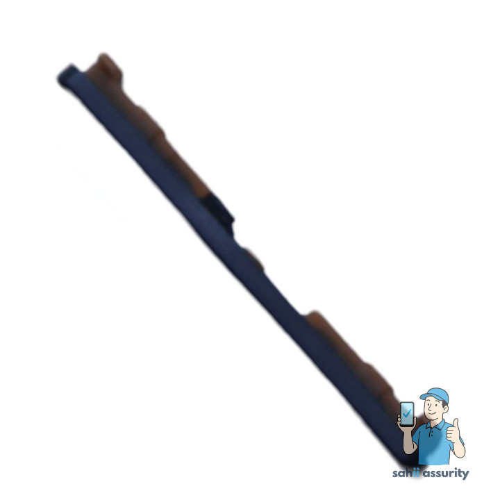 Volume Side Button Outer for Xiaomi Poco X4 Pro 5G Black thumbnail